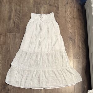 White Maxi Skirt
